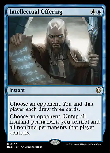 Intellectual Offering - blc Spoiler