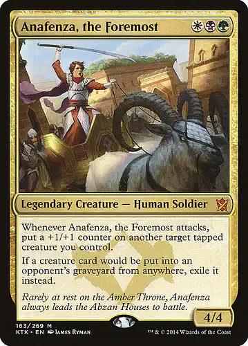 Anafenza, the Foremost - ktk Spoiler
