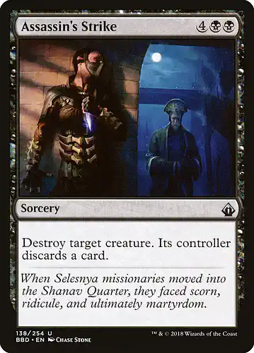 Assassin's Strike - bbd Spoiler