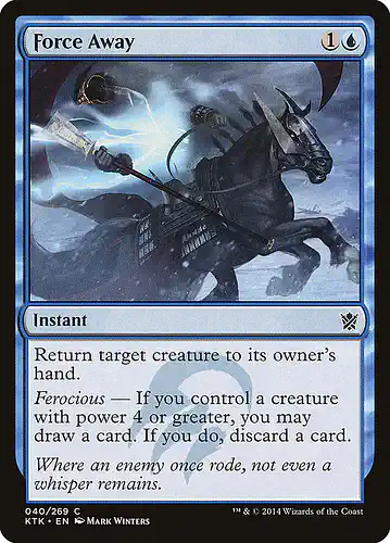 Force Away - ktk Spoiler