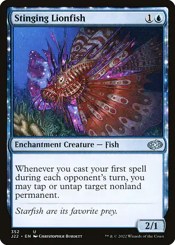 Stinging Lionfish - j22 Spoiler
