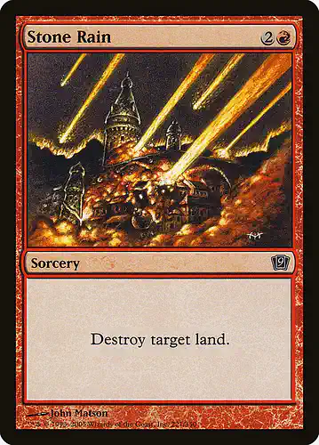 Stone Rain - 9ed Spoiler