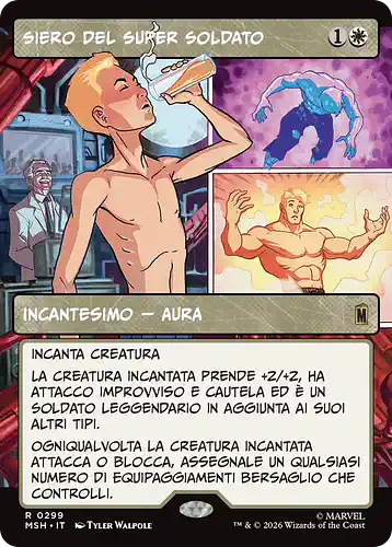 Super-Soldier Serum - msh Spoiler