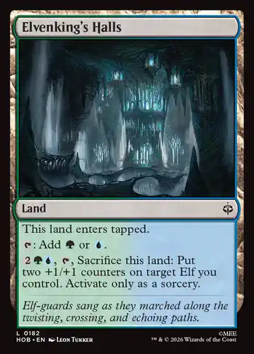 Elvenking's Halls - hob Spoiler