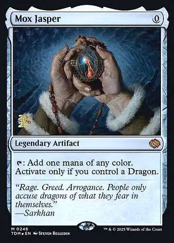 Mox Jasper - tdm Spoiler