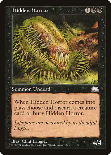 Hidden Horror - wth Spoiler