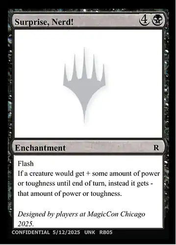 Surprise, Nerd! - unk Spoiler