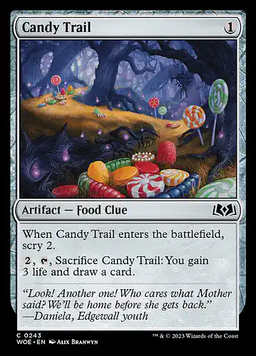 Candy Trail - woe Spoiler