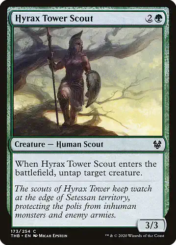 Hyrax Tower Scout - thb Spoiler