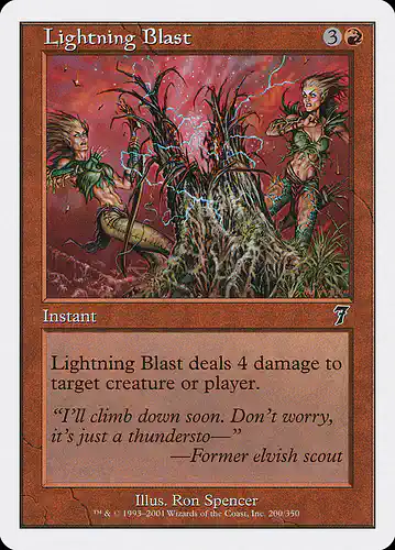 Lightning Blast - 7ed Spoiler