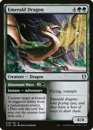 Emerald Dragon - clb Spoiler