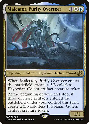 Malcator, Purity Overseer - one Spoiler