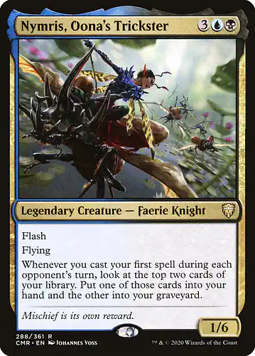 Nymris, Oona's Trickster - cmr Spoiler