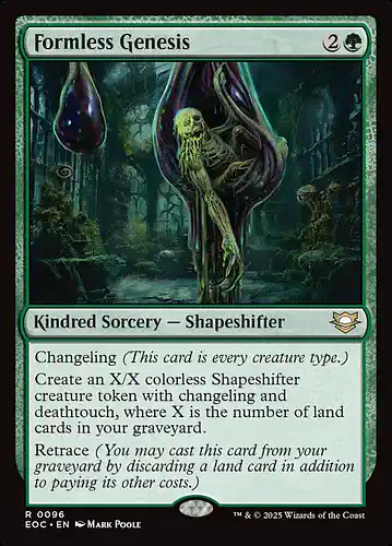 Formless Genesis - eoc Spoiler