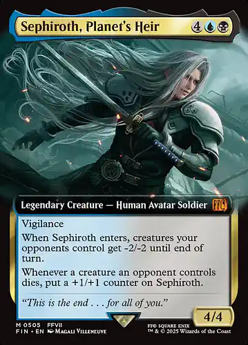 Sephiroth, Planet's Heir - fin Spoiler