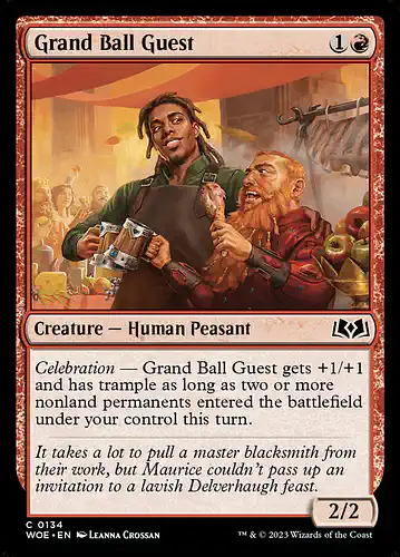 Grand Ball Guest - woe Spoiler