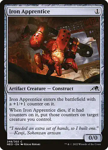 Iron Apprentice - neo Spoiler