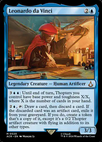 Leonardo da Vinci - acr Spoiler