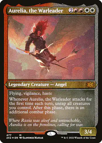 Aurelia, the Warleader - 2x2 Spoiler