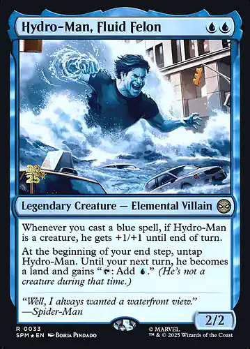 Hydro-Man, Fluid Felon - spm Spoiler