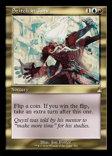 Stitch in Time - rvr Spoiler