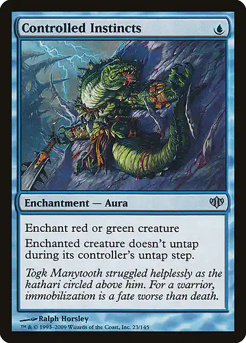 Controlled Instincts - con Spoiler
