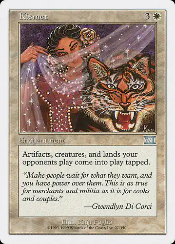 Kismet - 6ed Spoiler