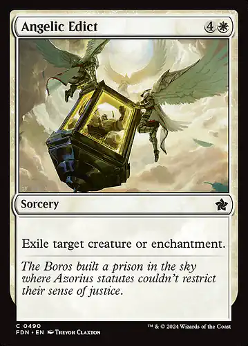Angelic Edict - fdn Spoiler