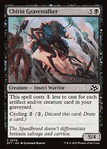 Chitin Gravestalker - dft Spoiler