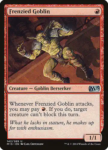 Frenzied Goblin - m15 Spoiler