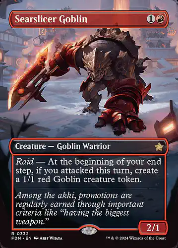 Searslicer Goblin - fdn Spoiler