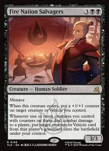 Fire Nation Salvagers - tle Spoiler