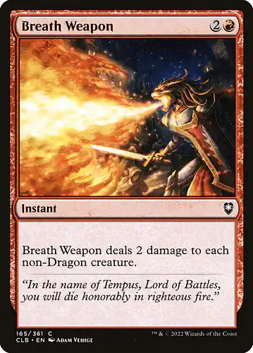 Breath Weapon - clb Spoiler