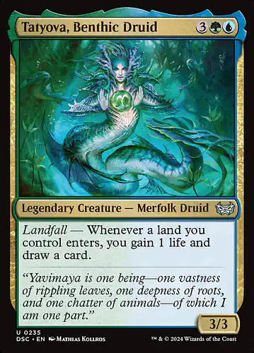 Tatyova, Benthic Druid - dsc Spoiler