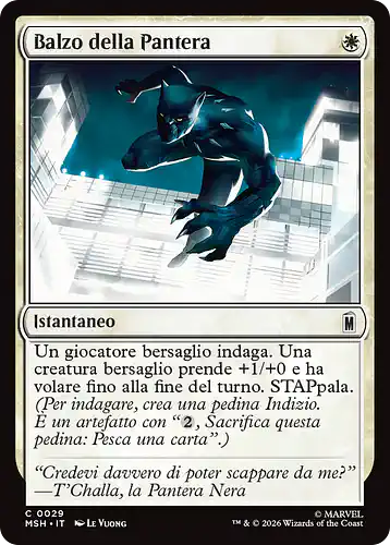 Panther Pounce - msh Spoiler