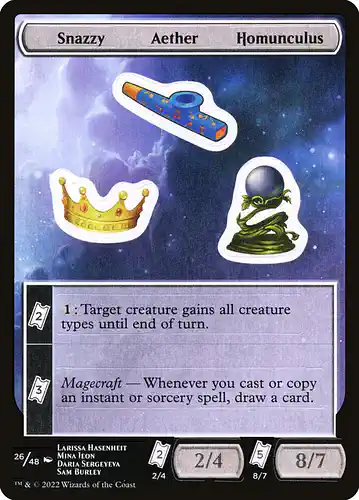 Snazzy Aether Homunculus - unf Spoiler