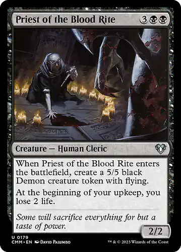 Priest of the Blood Rite - cmm Spoiler