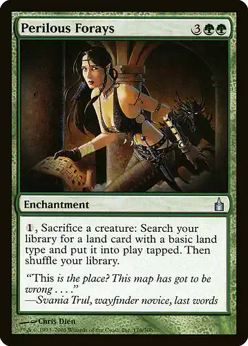 Perilous Forays - rav Spoiler