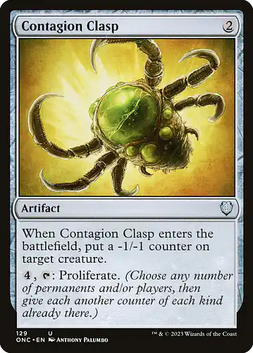 Contagion Clasp - onc Spoiler