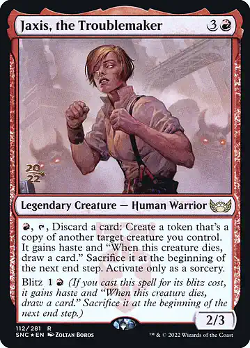 Jaxis, the Troublemaker - snc Spoiler