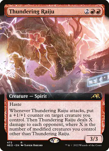 Thundering Raiju - neo Spoiler