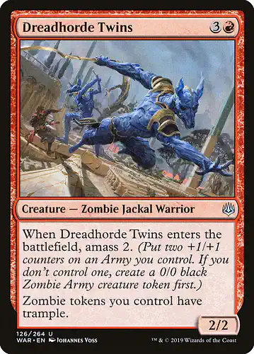 Dreadhorde Twins - war Spoiler