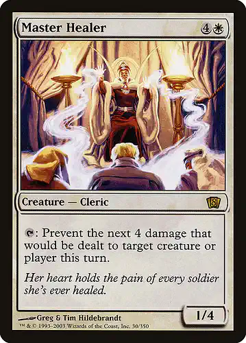 Master Healer - 8ed Spoiler