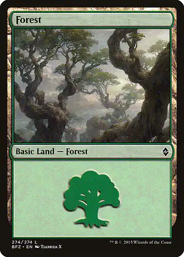 Forest - bfz Spoiler