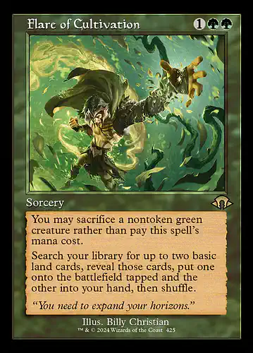 Flare of Cultivation - mh3 Spoiler
