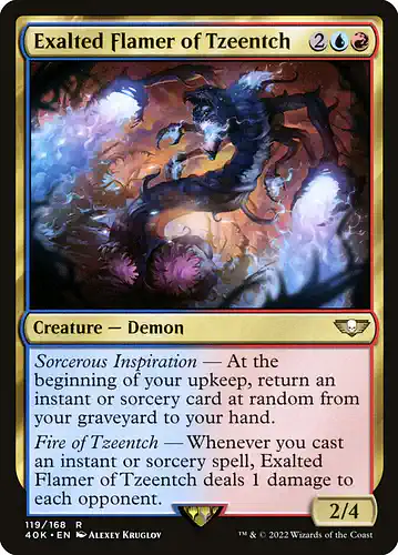 Exalted Flamer of Tzeentch - 40k Spoiler