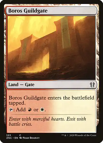 Boros Guildgate - znc Spoiler