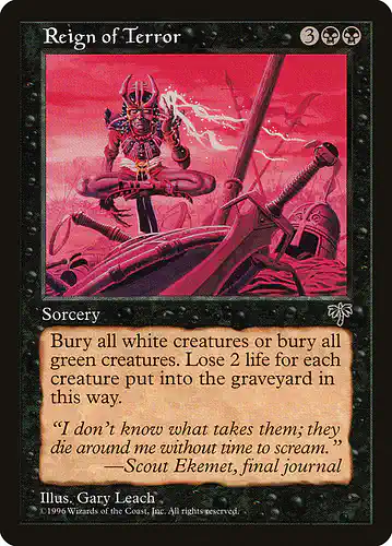 Reign of Terror - mir Spoiler