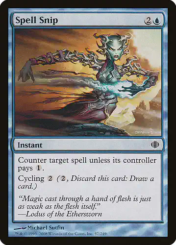 Spell Snip - ala Spoiler