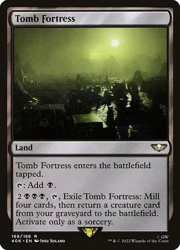 Tomb Fortress - 40k Spoiler